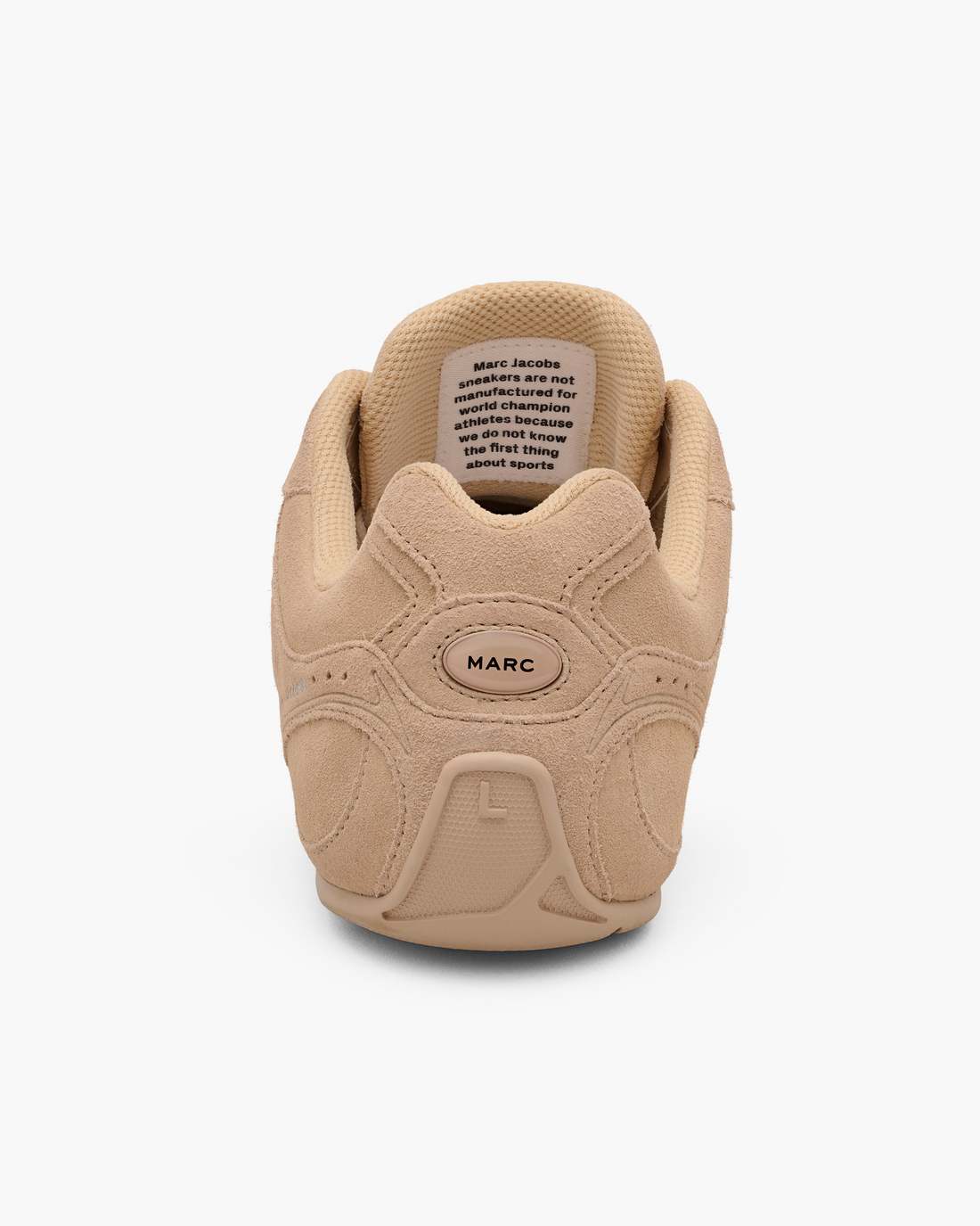 The Suede 72 Spring Sneaker Sand - Marc Jacobs