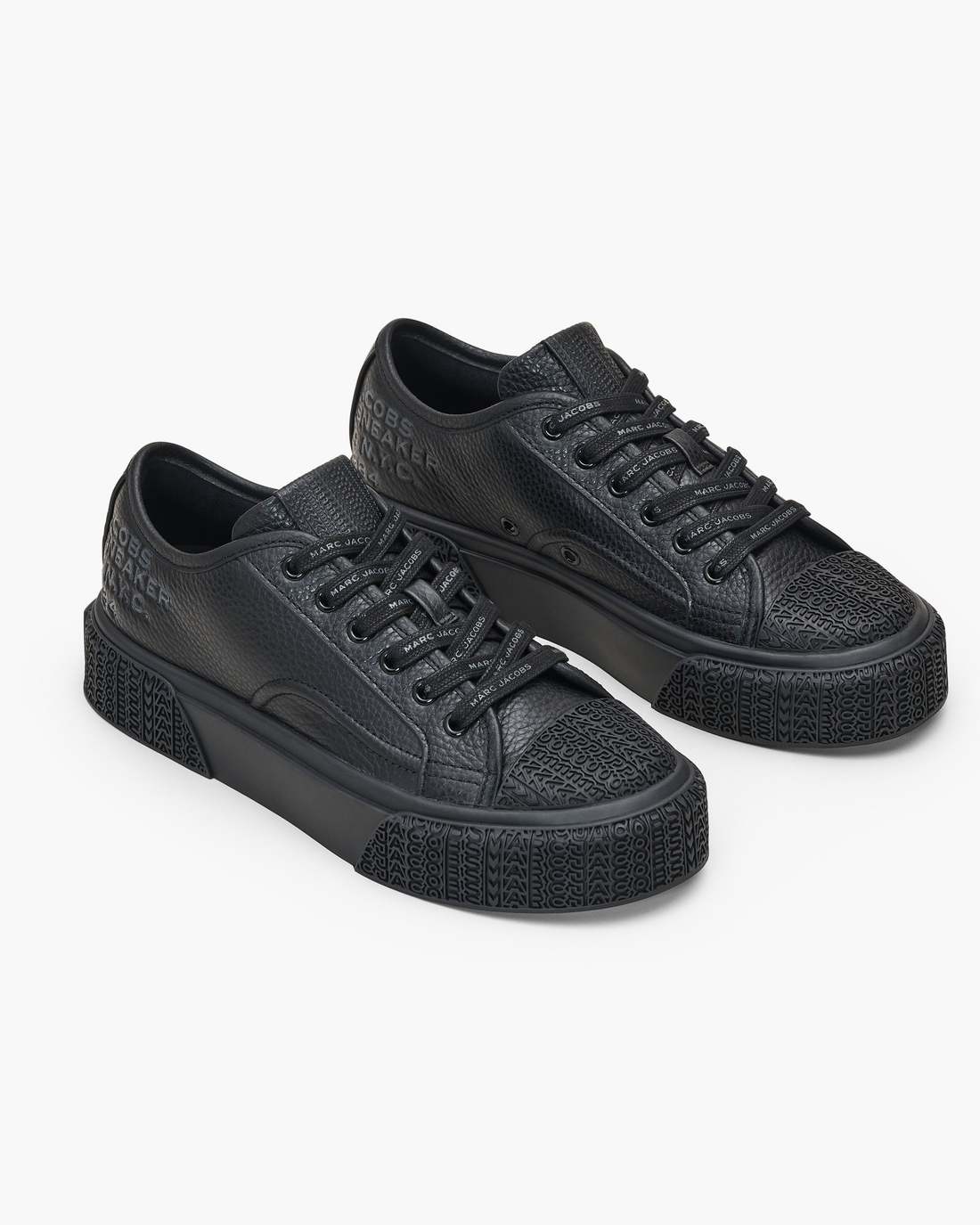 The Leather Sneaker Black - Marc Jacobs