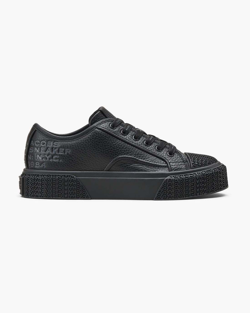 The Leather Sneaker Black - Marc Jacobs