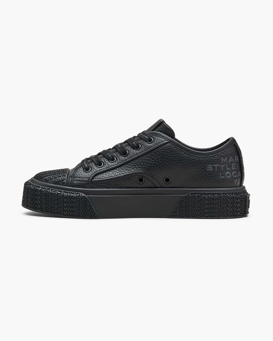 The Leather Sneaker Black - Marc Jacobs
