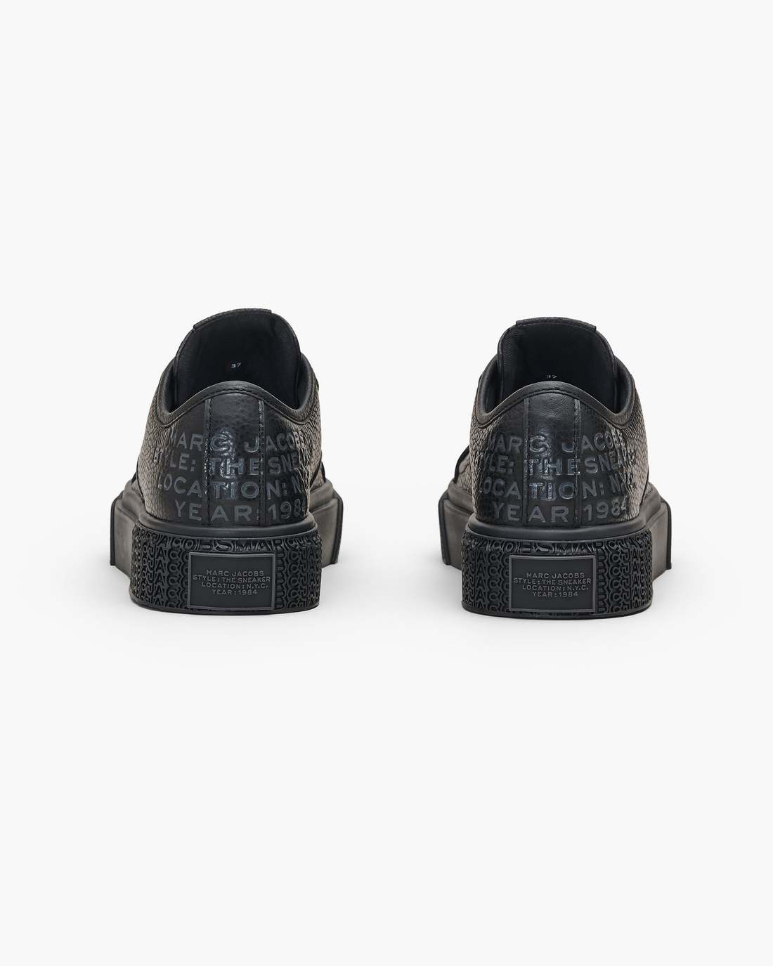 The Leather Sneaker Black - Marc Jacobs
