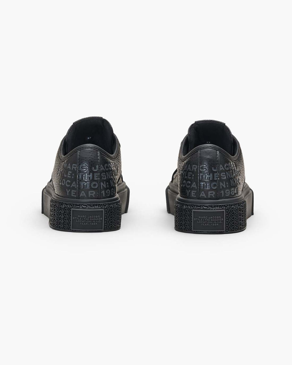 The Leather Sneaker Black - Marc Jacobs