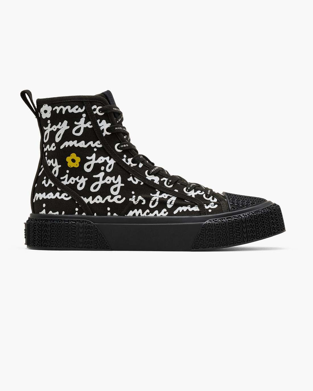 The Marc Is Joy Canvas Sneaker Black Multi - Marc Jacobs