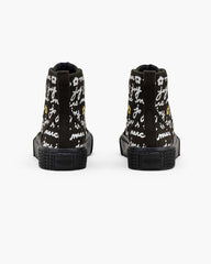 The Marc Is Joy Canvas Sneaker Black Multi - Marc Jacobs