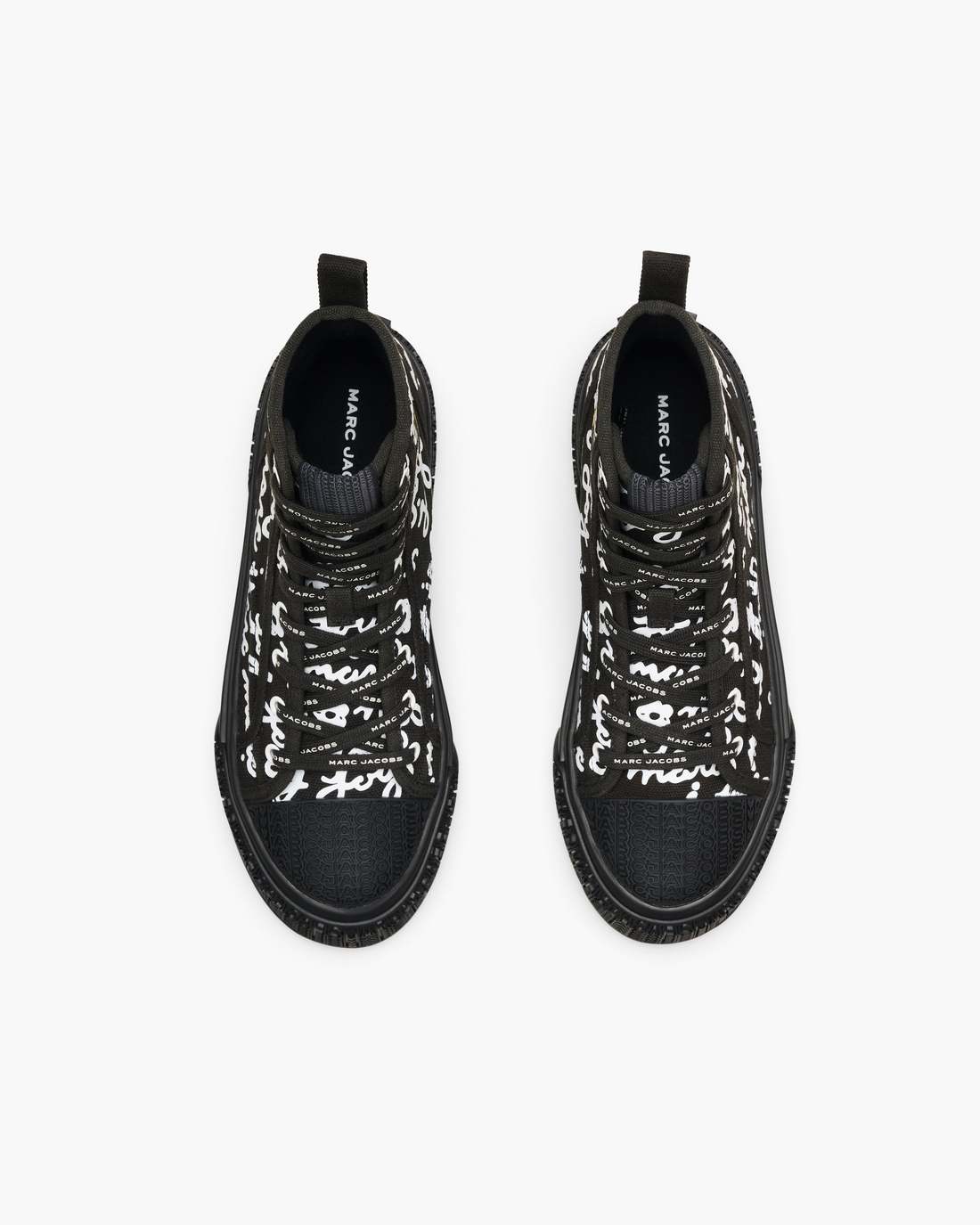 The Marc Is Joy Canvas Sneaker Black Multi - Marc Jacobs