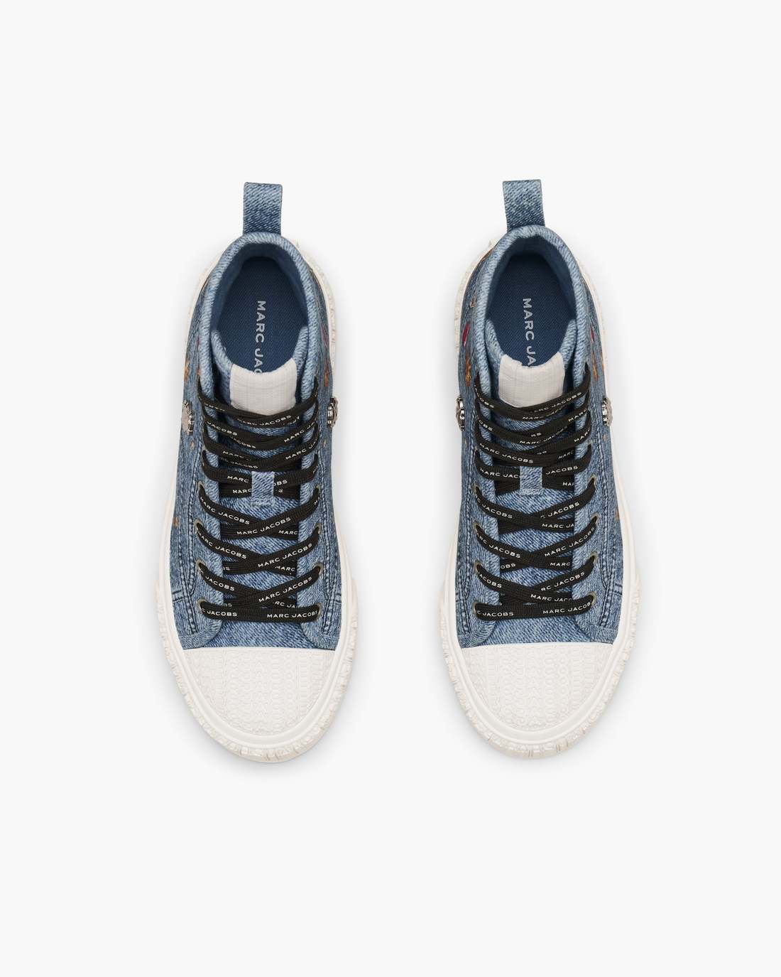 The Trinket Charm High Top Sneaker Medium Wash Multi - Marc Jacobs