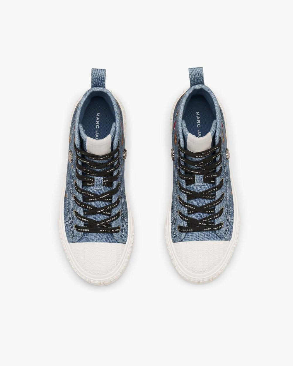 The Trinket Charm High Top Sneaker Medium Wash Multi - Marc Jacobs
