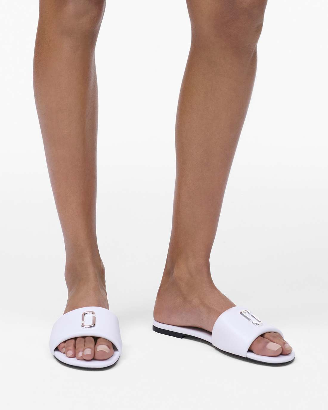 The Snapshot Slide Bright White - Marc Jacobs