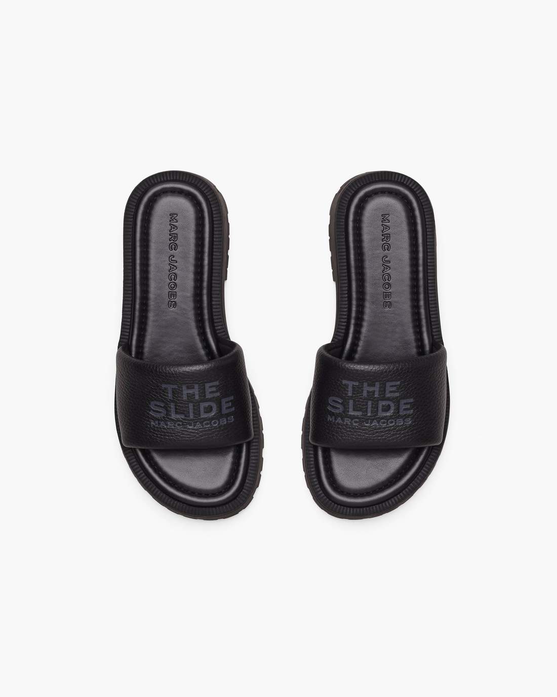 The Lug Sole Slide Black - Marc Jacobs