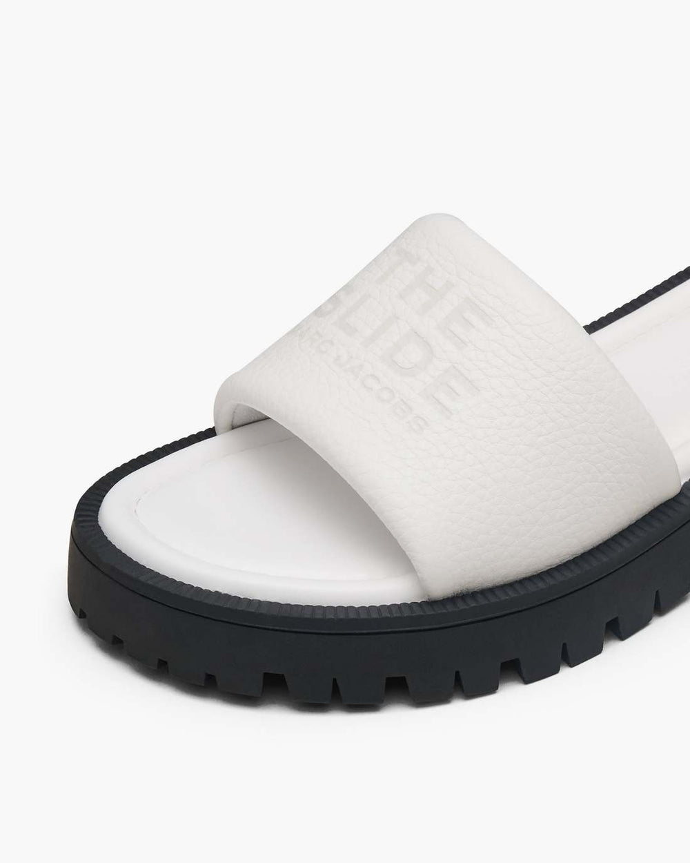 The Lug Sole Slide Bright White - Marc Jacobs