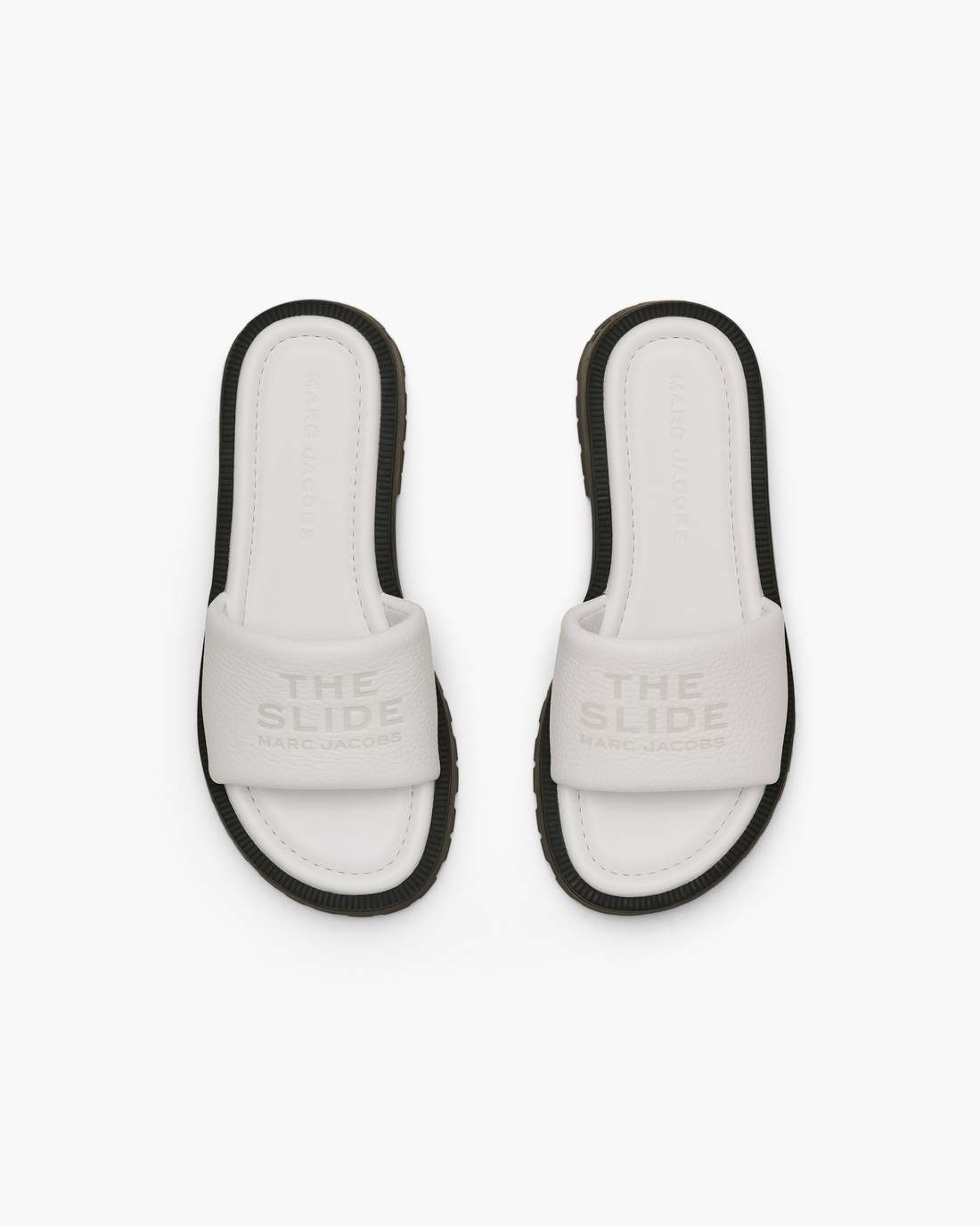 The Lug Sole Slide Bright White - Marc Jacobs