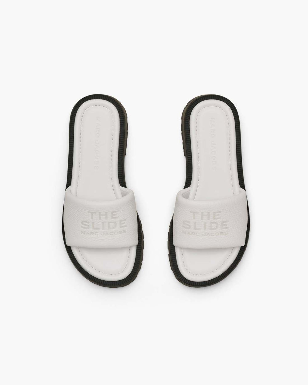 The Lug Sole Slide Bright White - Marc Jacobs