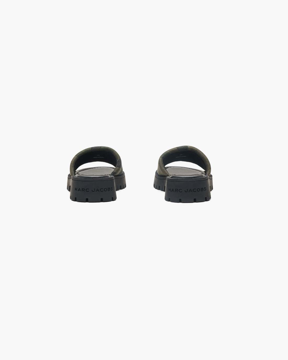 The Camo Jacquard Lug Sole Slide Camo Multi - Marc Jacobs