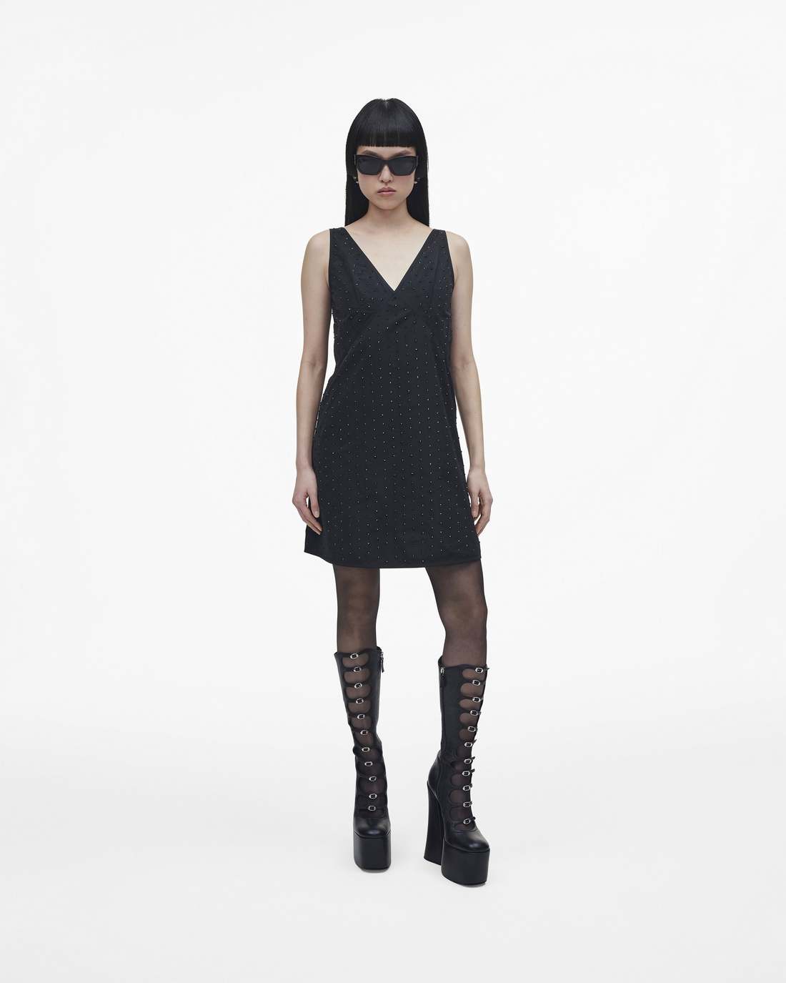 The Kiki Knee-High Boot Black - Marc Jacobs