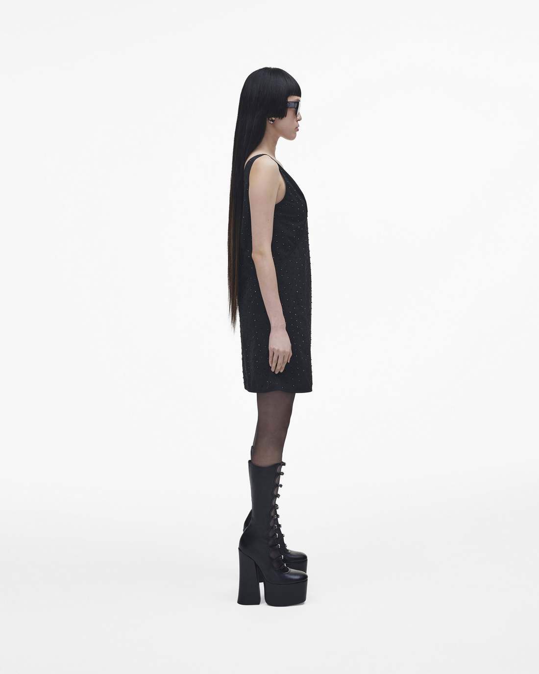 The Kiki Knee-High Boot Black - Marc Jacobs