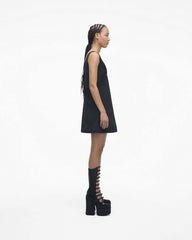 The Rhinestone Kiki Knee-High Boot Black/Black - Marc Jacobs