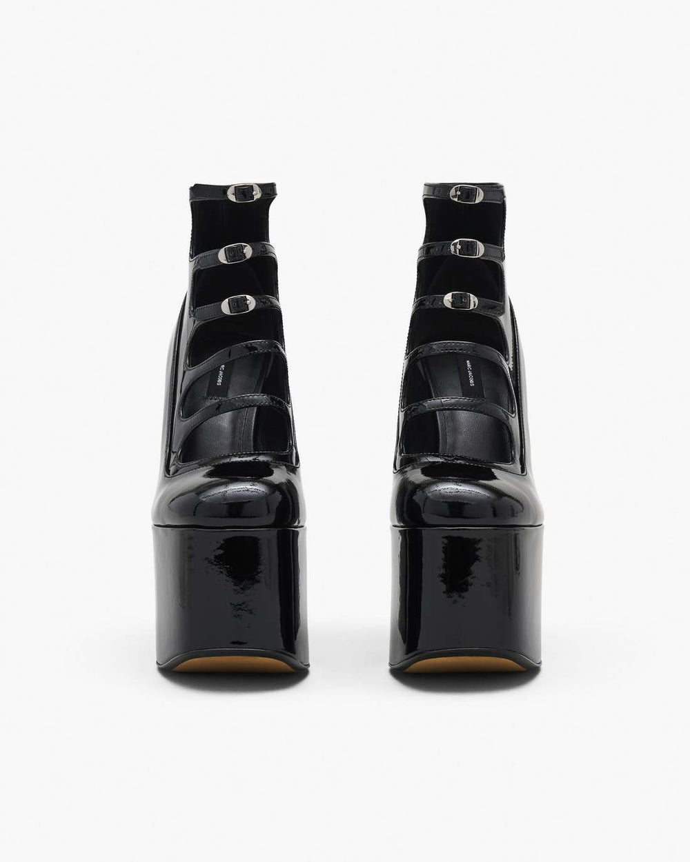 The Patent Leather Kiki Ankle Boot Black - Marc Jacobs
