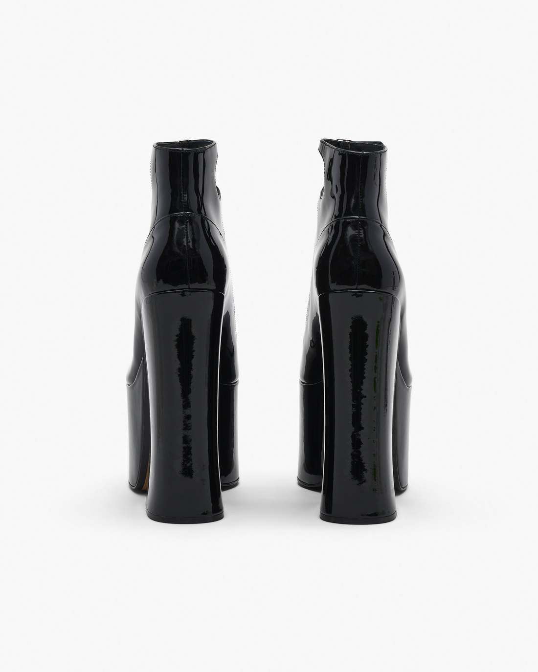 The Patent Leather Kiki Ankle Boot Black - Marc Jacobs