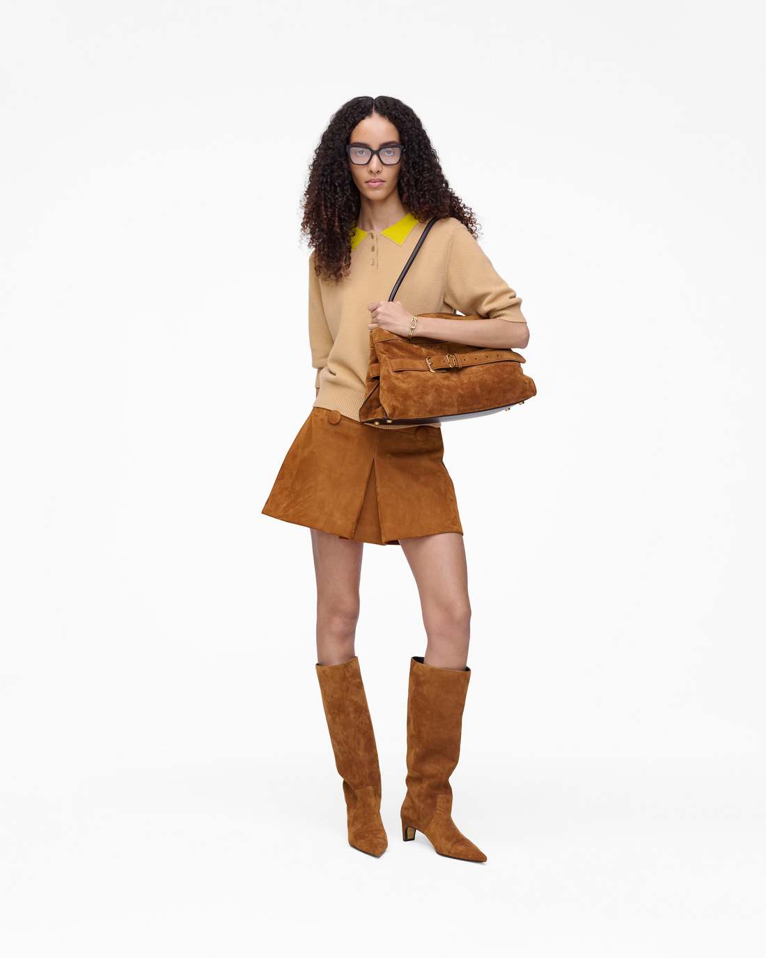 The Suede Mel Boot Copper - Marc Jacobs