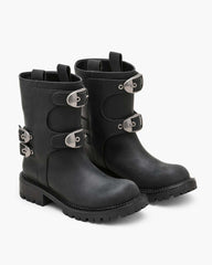 The Kiki Moto  Boot Black - Marc Jacobs