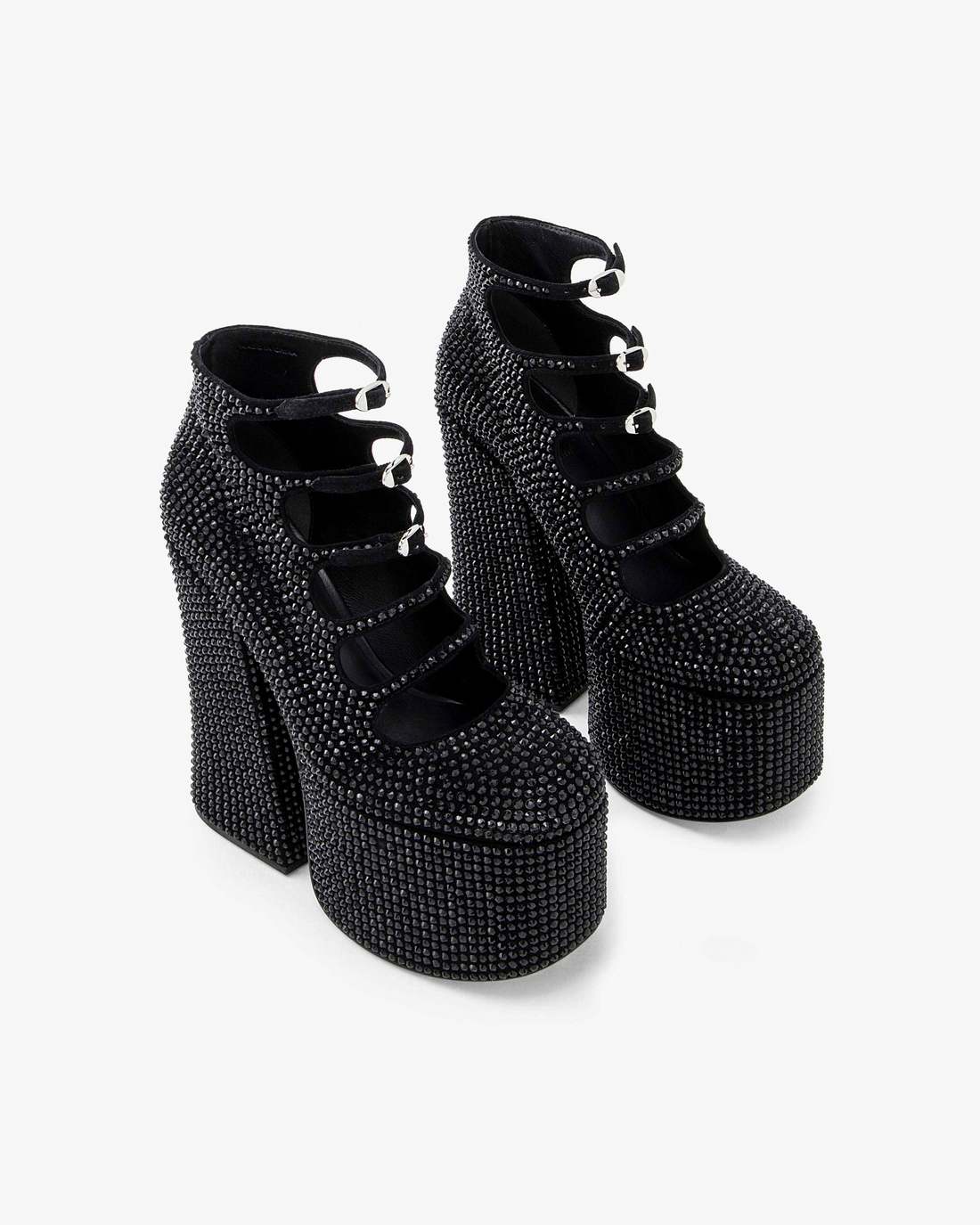 The Rhinestone Kiki Ankle Boot Black/Black - Marc Jacobs