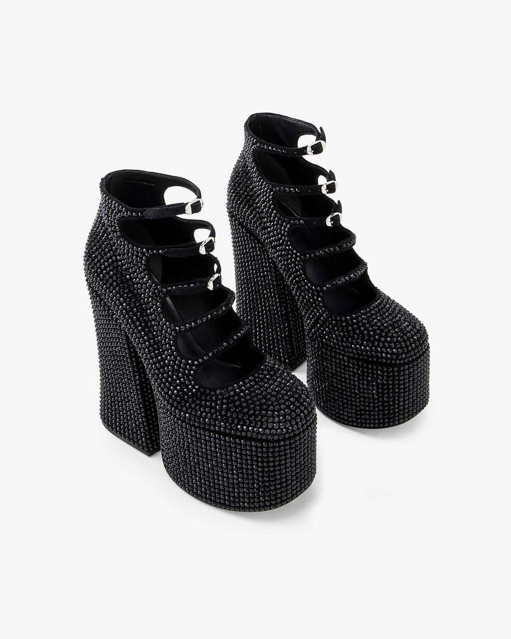 The Rhinestone Kiki Ankle Boot Black/Black - Marc Jacobs