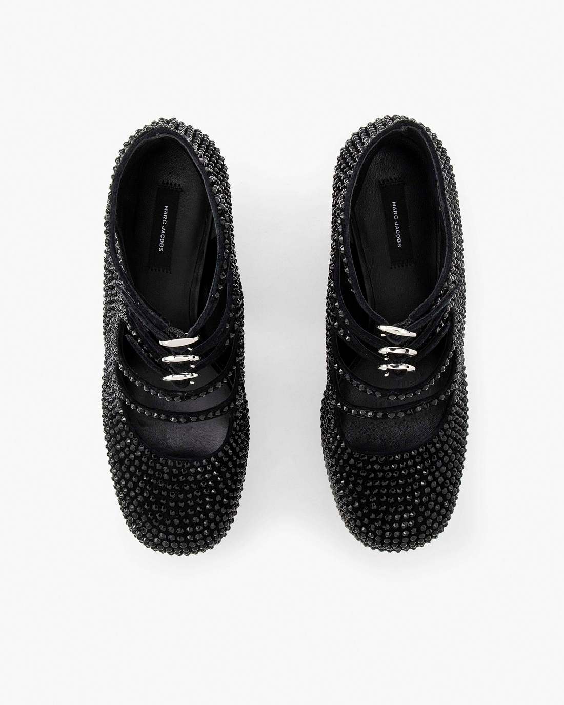 The Rhinestone Kiki Ankle Boot Black/Black - Marc Jacobs