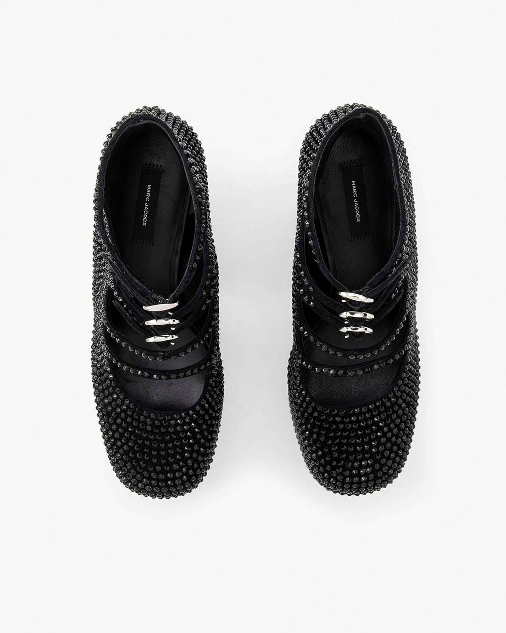 The Rhinestone Kiki Ankle Boot Black/Black - Marc Jacobs