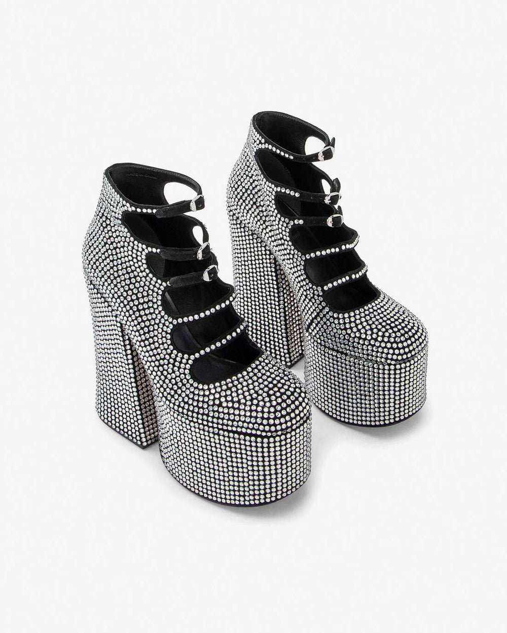 The Rhinestone Kiki Ankle Boot Black/Crystal - Marc Jacobs