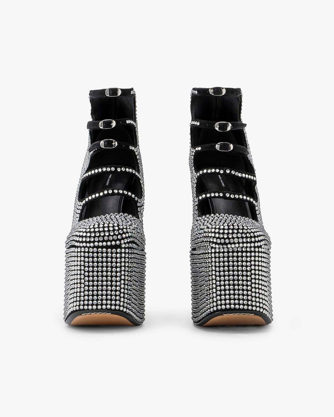 The Rhinestone Kiki Ankle Boot Black/Crystal - Marc Jacobs