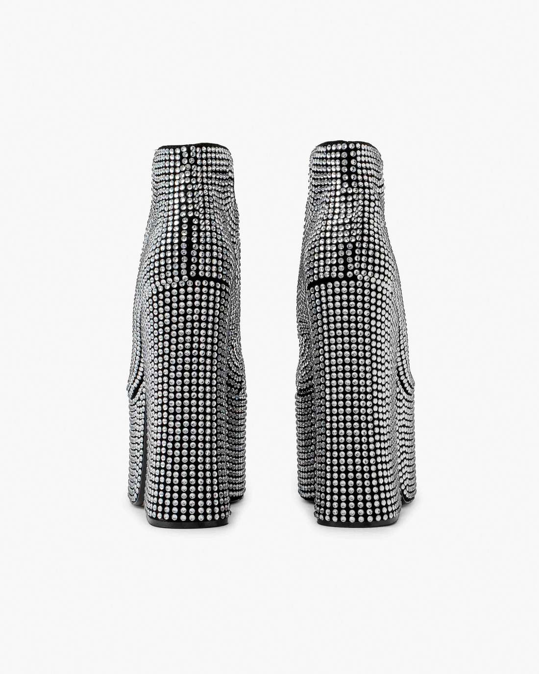 The Rhinestone Kiki Ankle Boot Black/Crystal - Marc Jacobs
