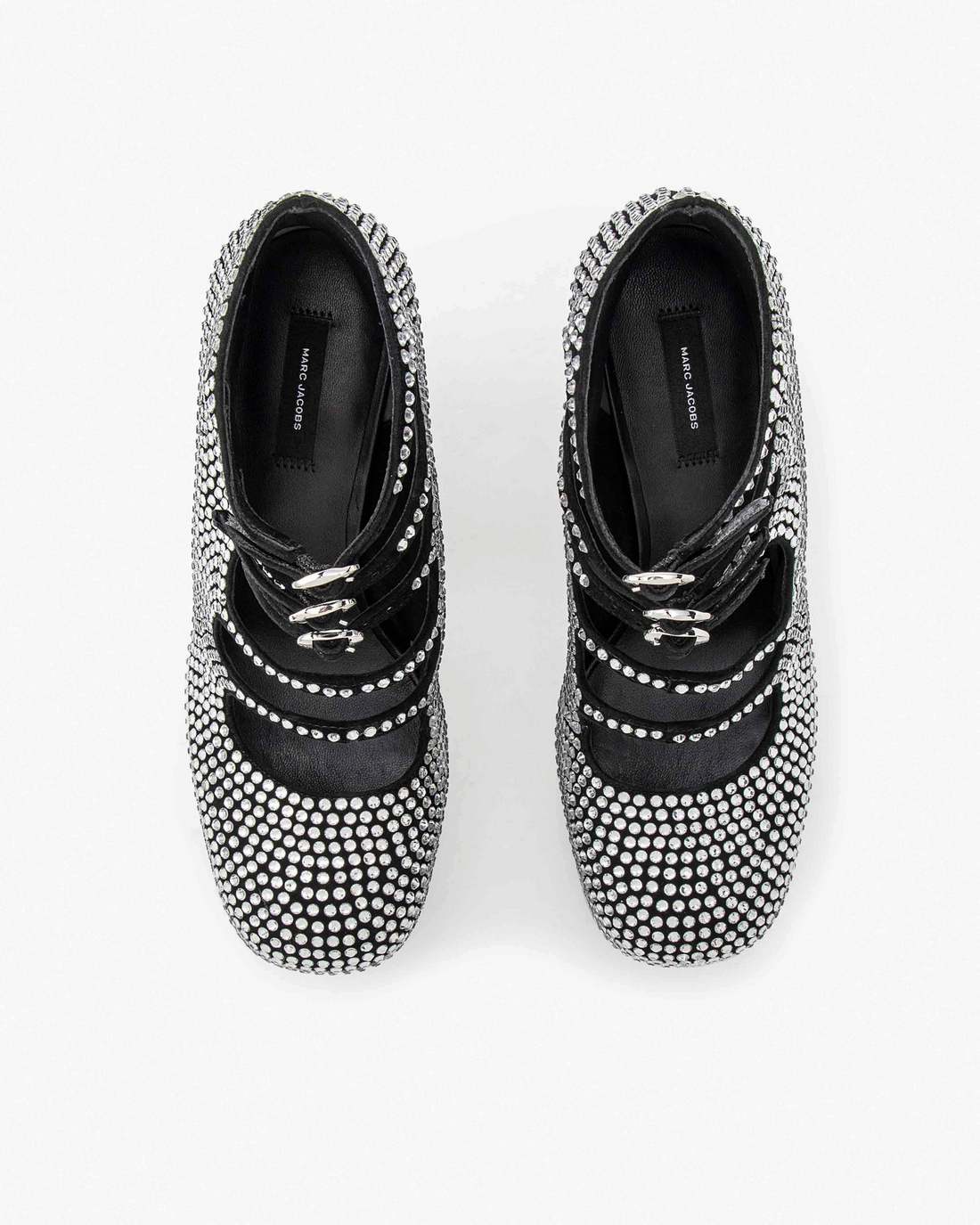 The Rhinestone Kiki Ankle Boot Black/Crystal - Marc Jacobs