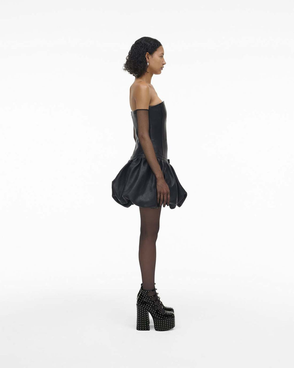 The Glam Studs Kiki Ankle Boot Black - Marc Jacobs