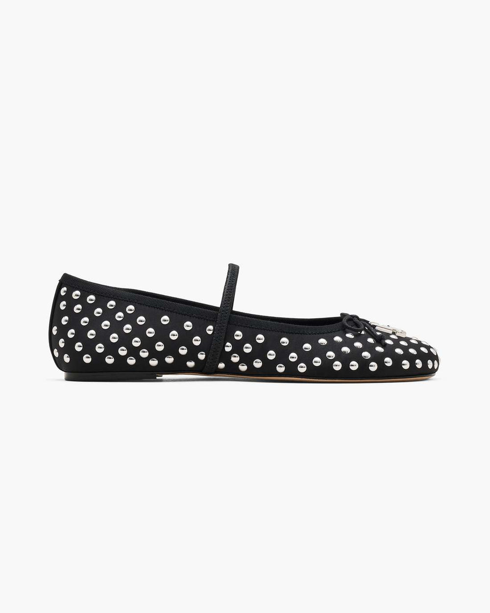The Studded Sabrina Ballerina Black Multi - Marc Jacobs