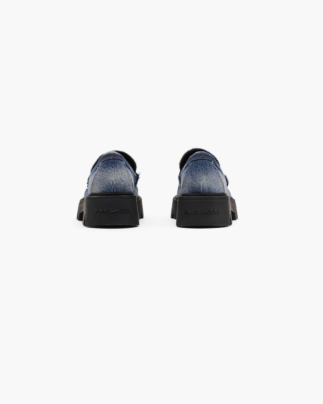 The Faded Denim Frankie Loafer Faded Vintage Indigo - Marc Jacobs