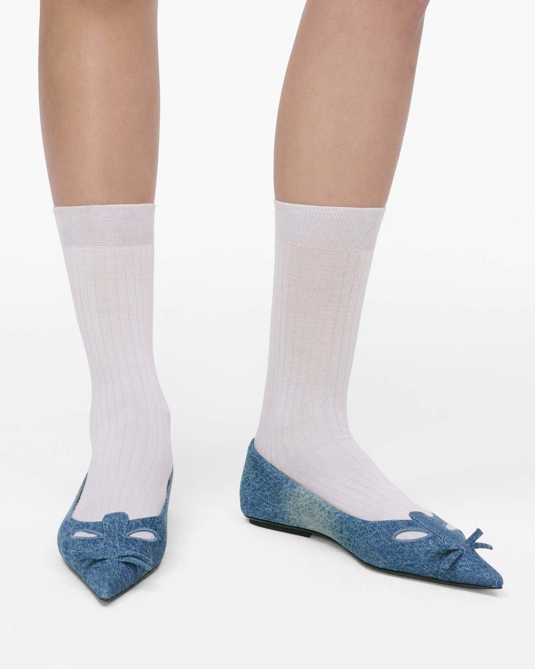The Denim Kat Ballerina Vintage Indigo - Marc Jacobs