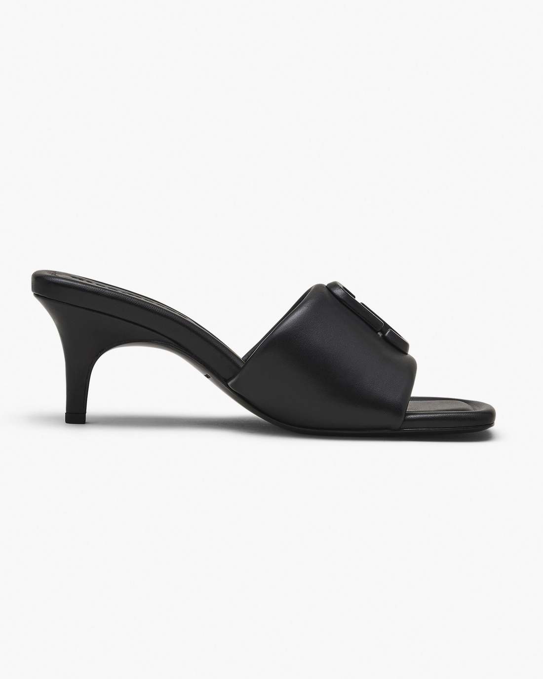 The Leather J Marc Heeled Sandal Black - Marc Jacobs