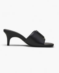 The Leather J Marc Heeled Sandal Black - Marc Jacobs