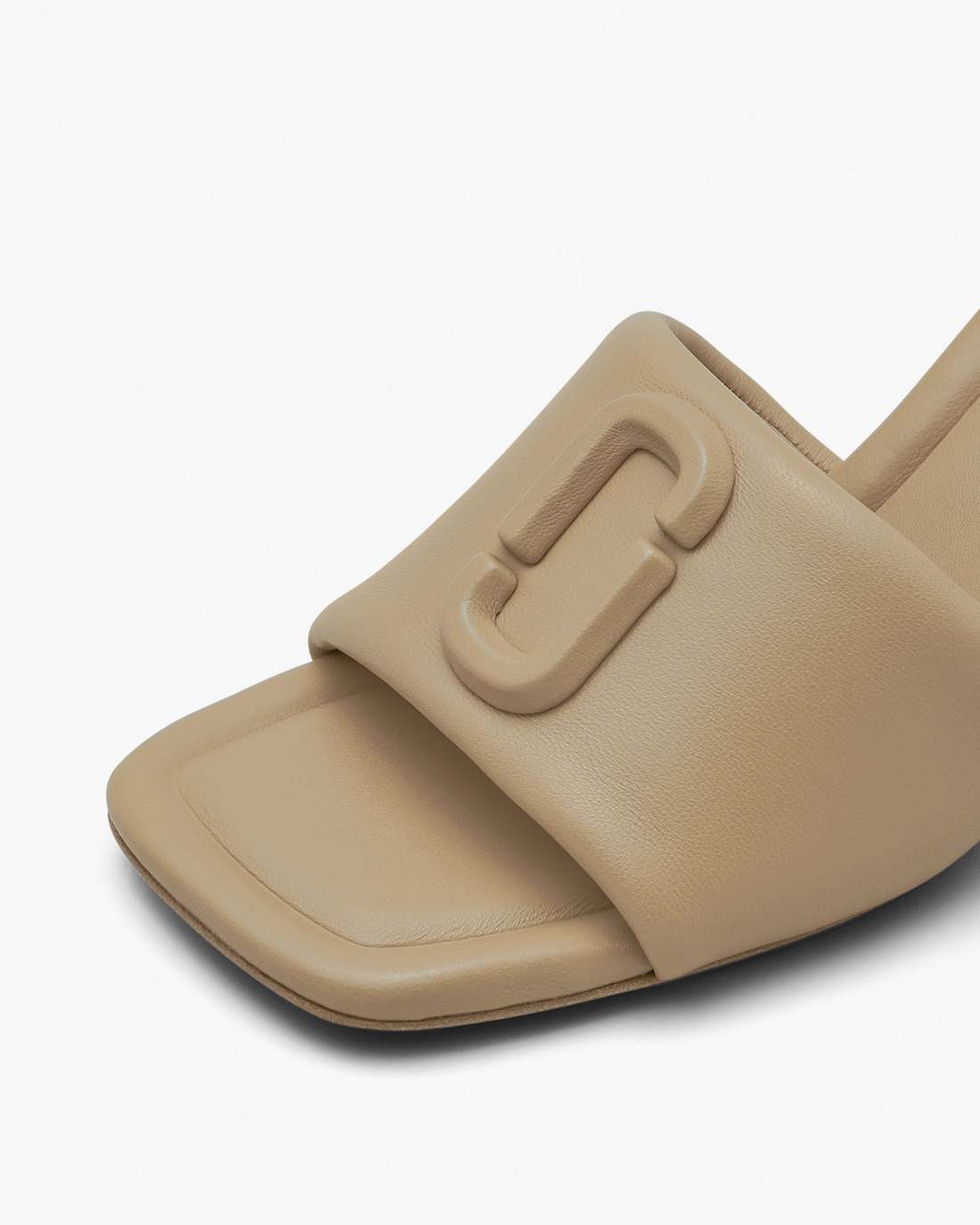 The Leather J Marc Heeled Sandal Camel - Marc Jacobs