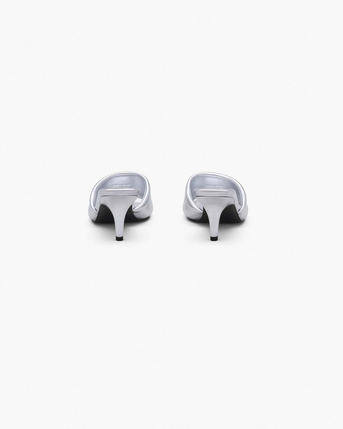 The Metallic J Marc Heeled Sandal Silver - Marc Jacobs