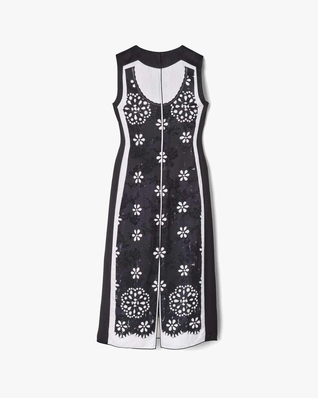 Trompe L'Oeil Eyelet Dress Black/White - Marc Jacobs