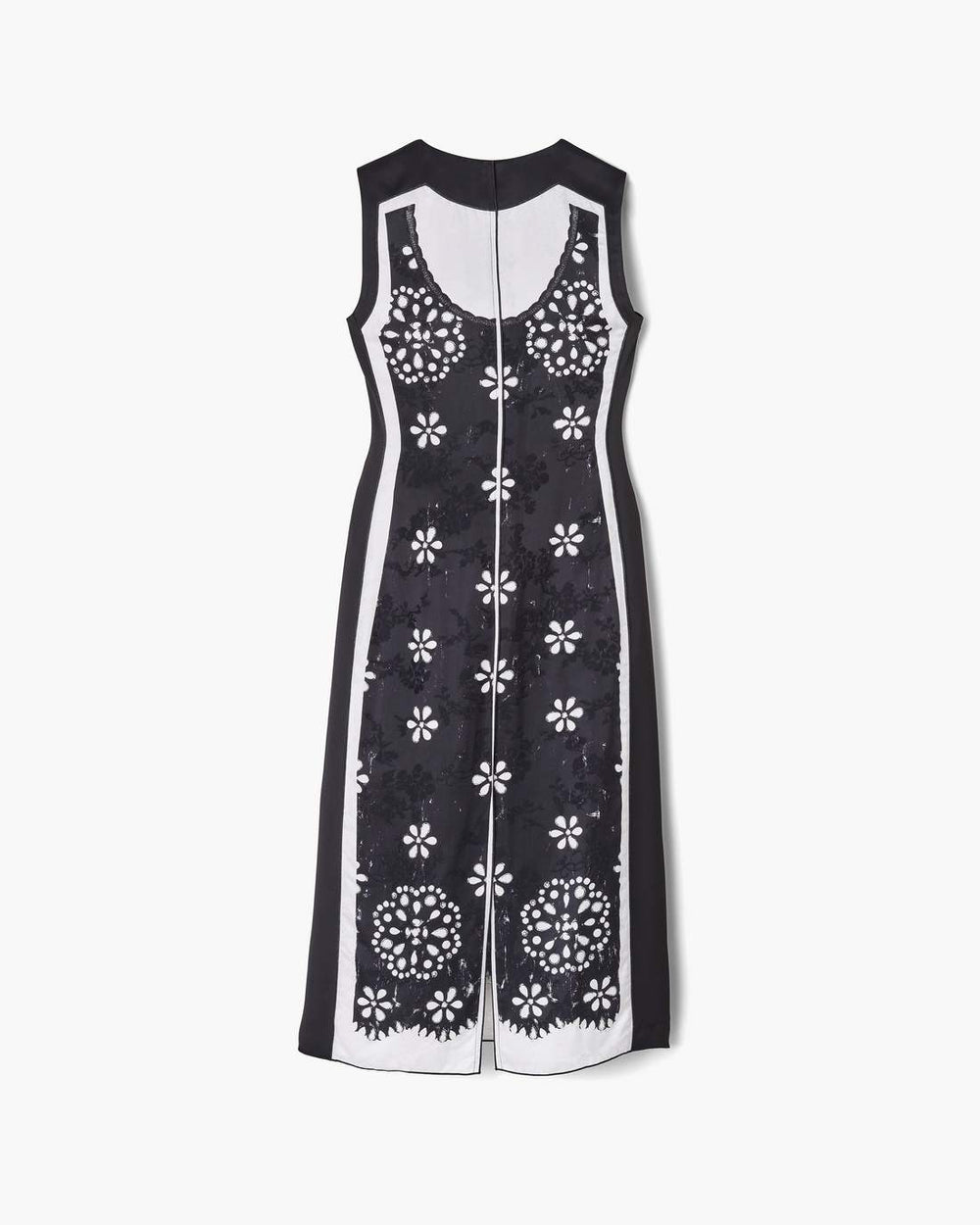 Trompe L'Oeil Eyelet Dress Black/White - Marc Jacobs