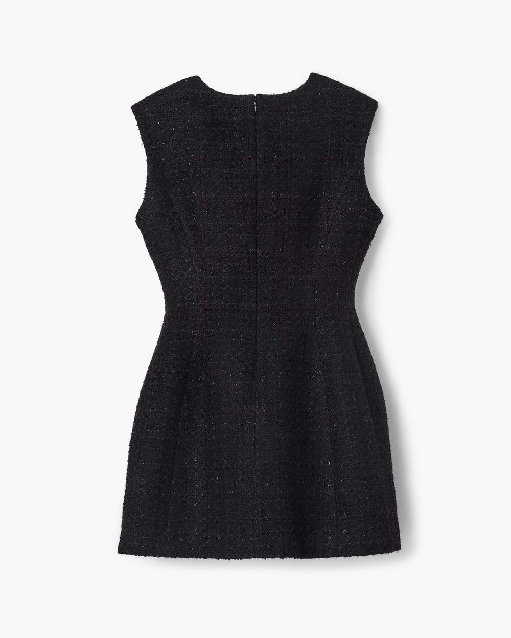 Sculptural Tweed Dress Black - Marc Jacobs