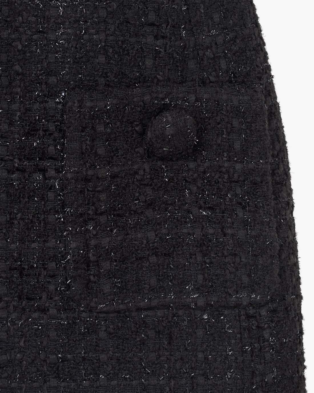 Sculptural Tweed Dress Black - Marc Jacobs