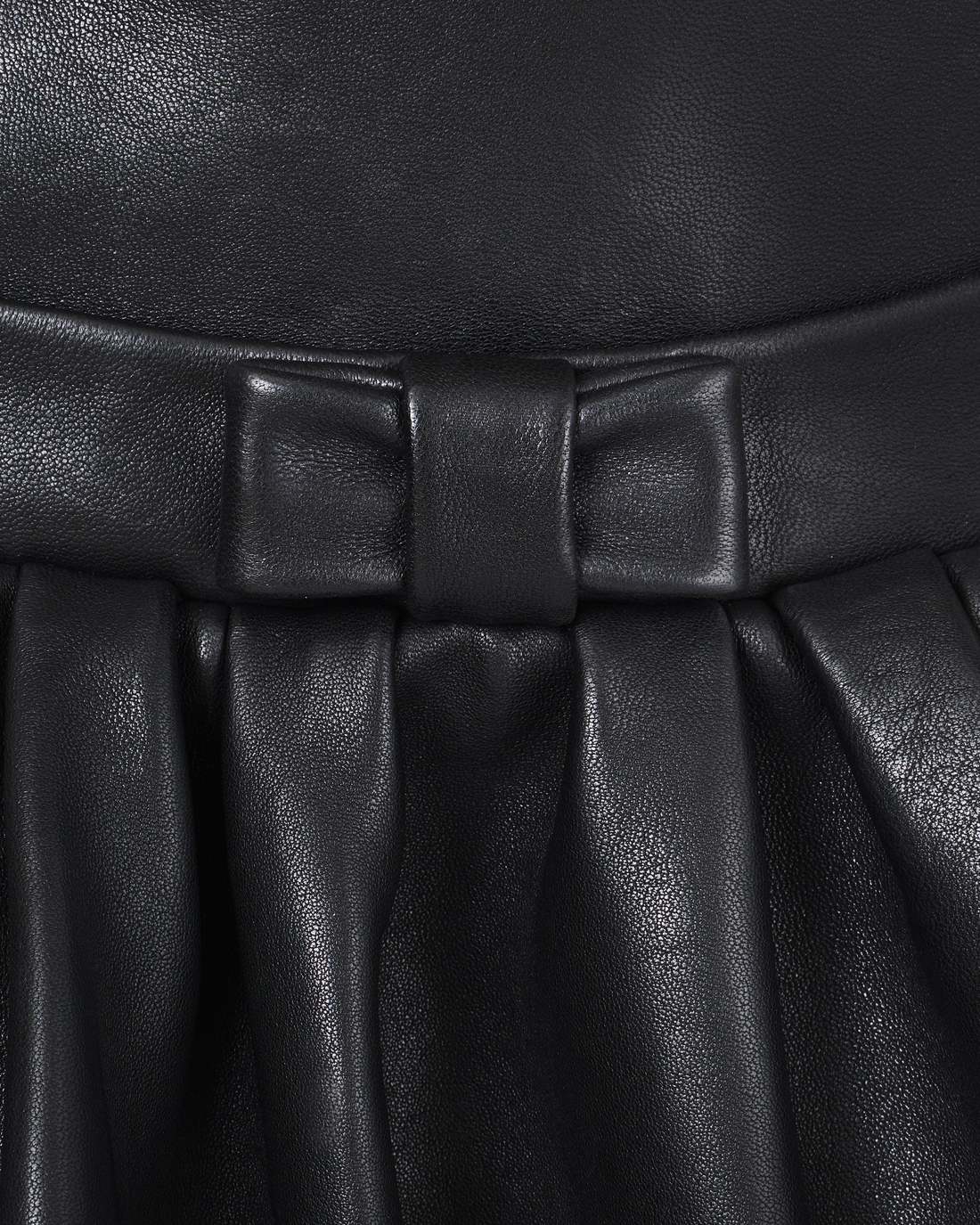 The Leather Bubble Dress Black - Marc Jacobs