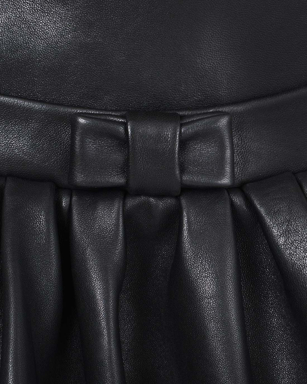 The Leather Bubble Dress Black - Marc Jacobs