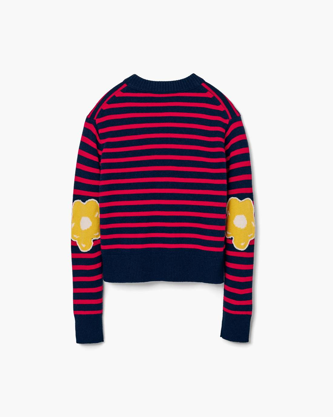 Joy Striped Crewneck Navy/Red - Marc Jacobs