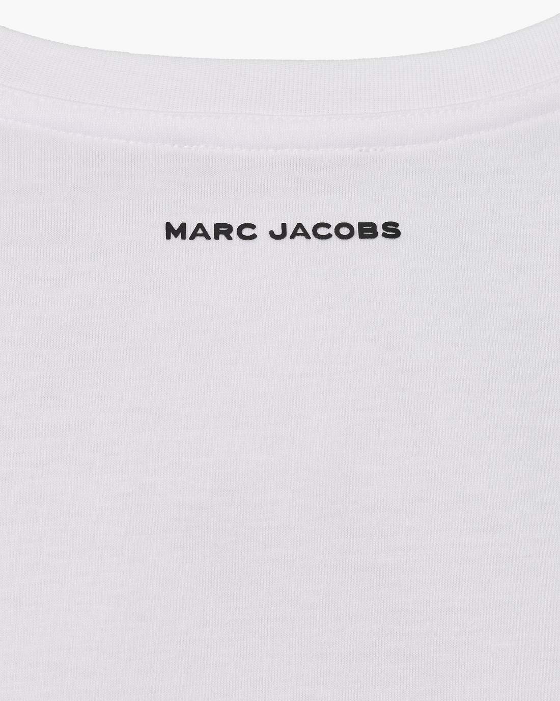 Daisy Logo Slim Tee White - Marc Jacobs