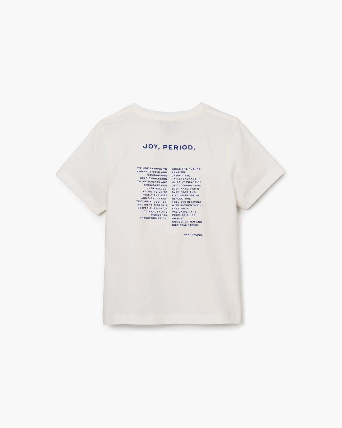 Joy. Slim Tee White - Marc Jacobs