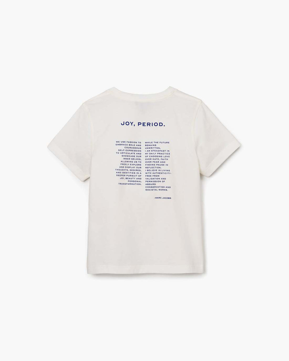 Joy. Slim Tee White - Marc Jacobs